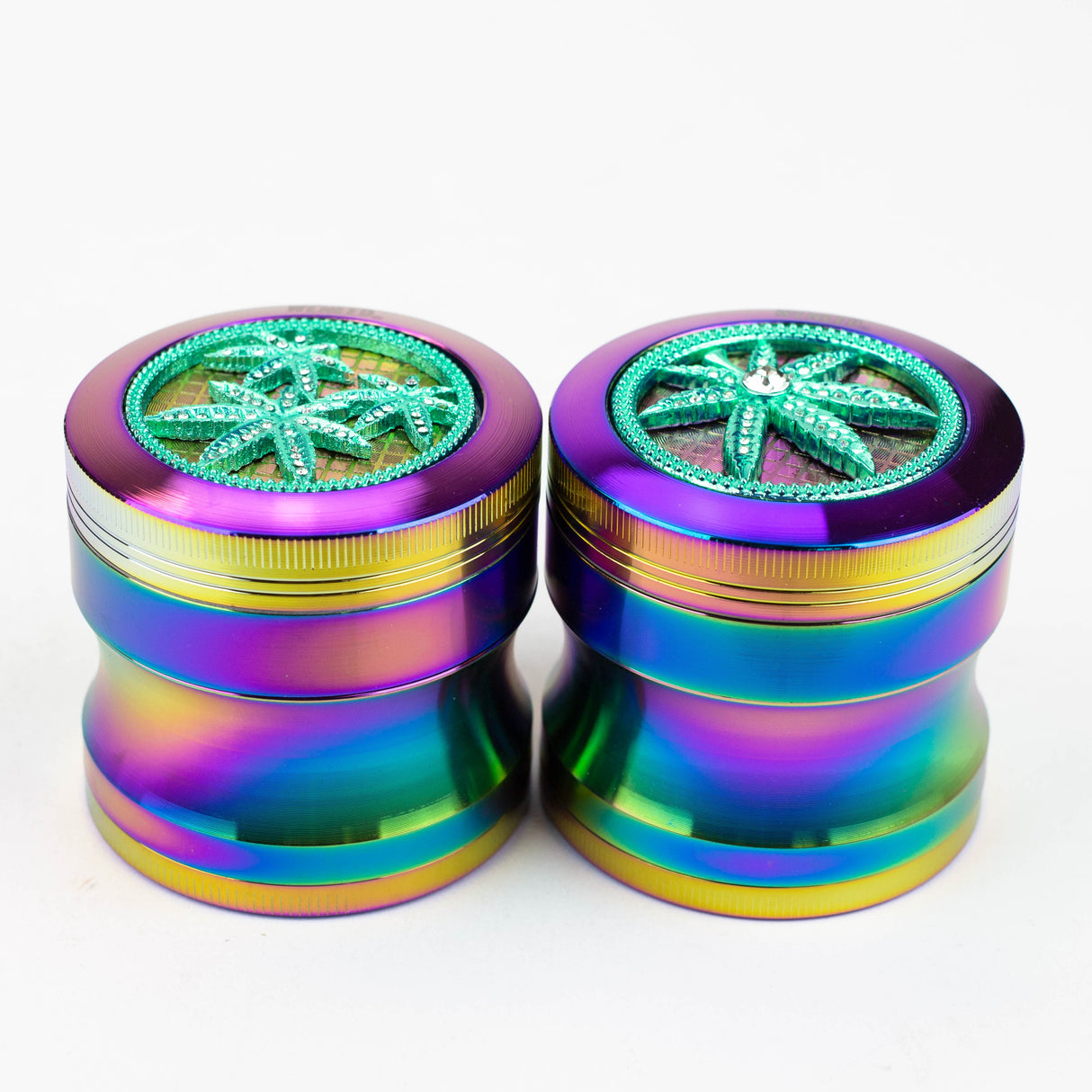 WENEED®-Tri Leaf OS Grinder 4pts 6pack Display Pack WENEED®