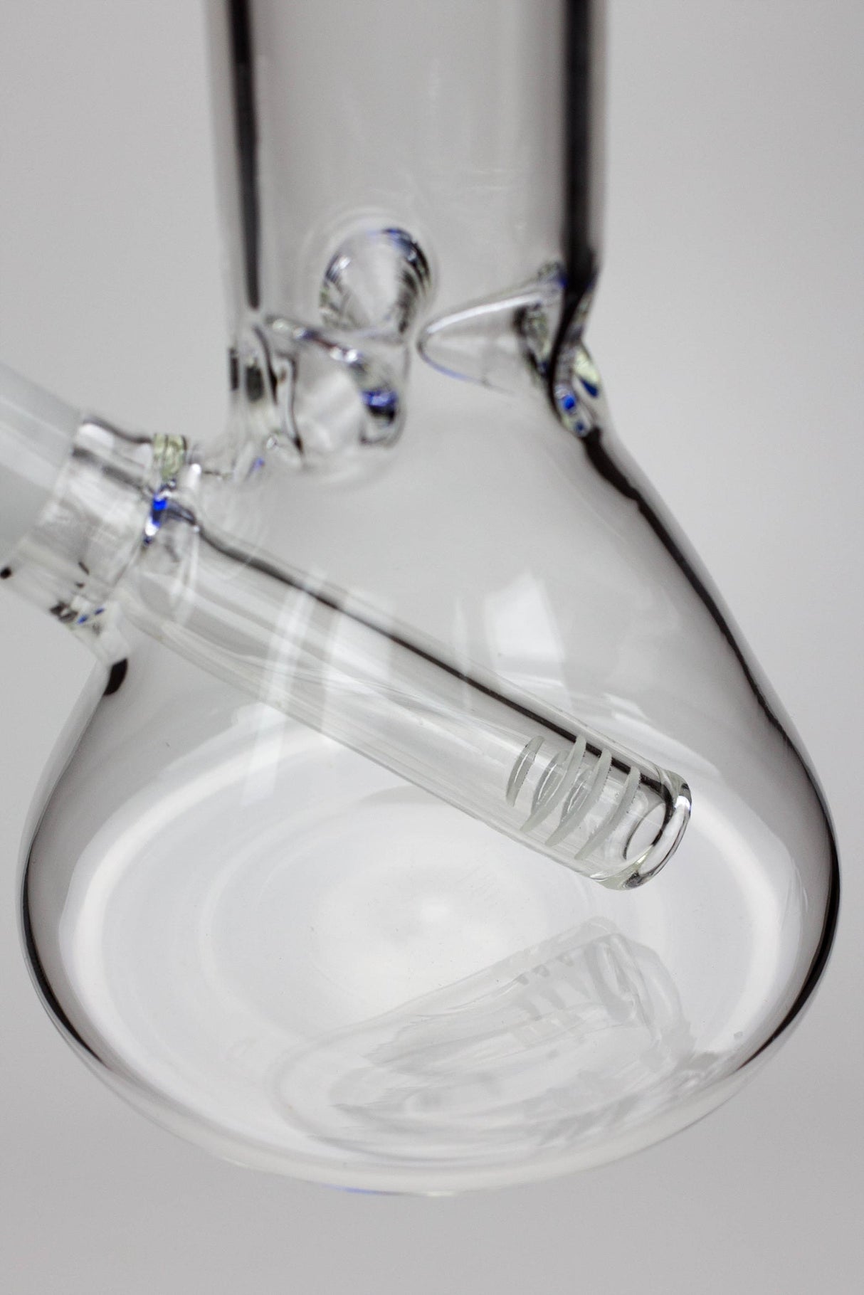 Water Pipe 8 inches beaker Glass Bong Honeybee Herb