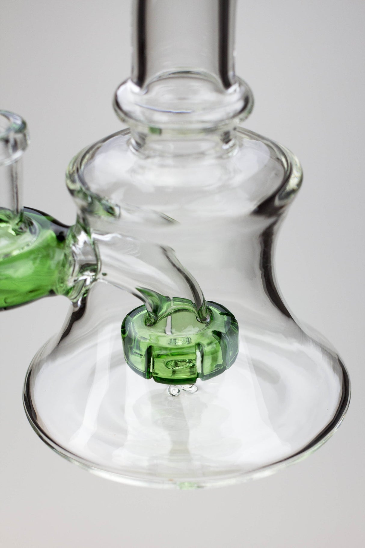 Water Pipe 6 inches rig - Color Glass Rig Honeybee Herb