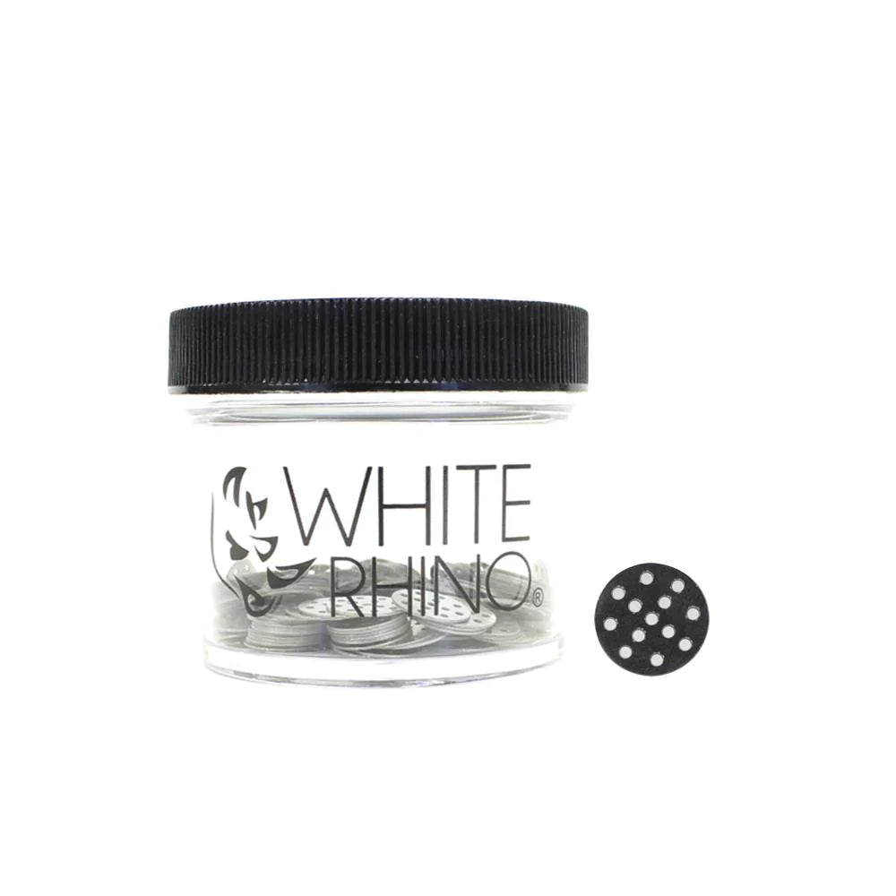 White Rhino | Stainless Honeycomb Screens-200ct Metal Screen Cannatron