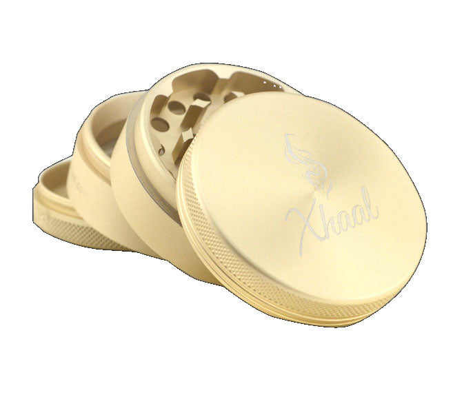 4 PART GRINDER Regular Grinder Xhaal Inc champagne