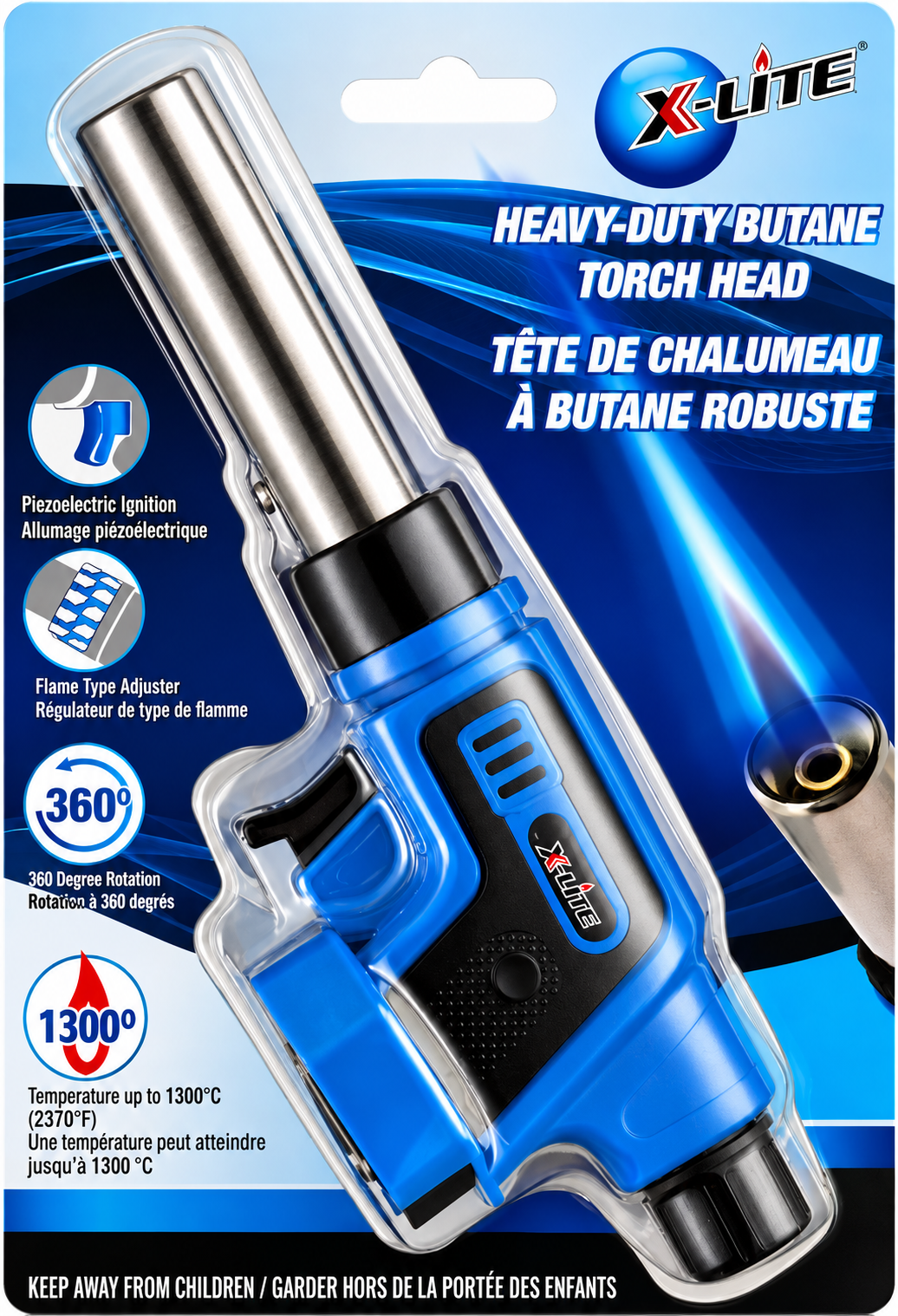 X-Lite | Butane Torch Head XLC-TH001 - 6 pcs Torch ONE