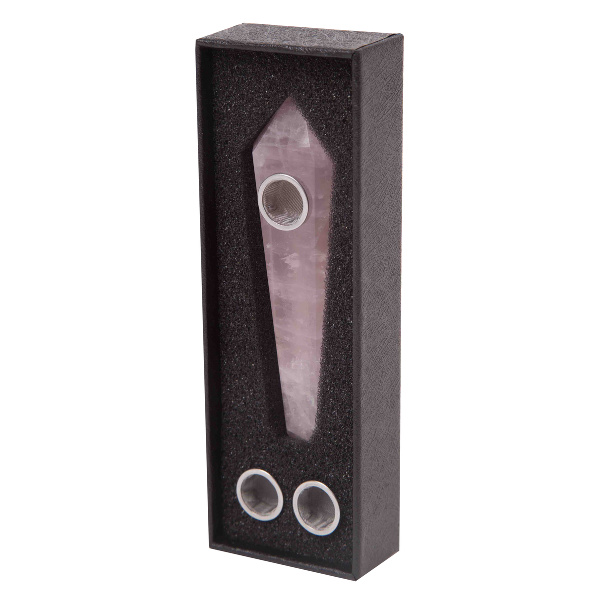 QUARTZ PIPE | ROSE QUARTZ Quartz · Stone Pipe Xhaal Inc