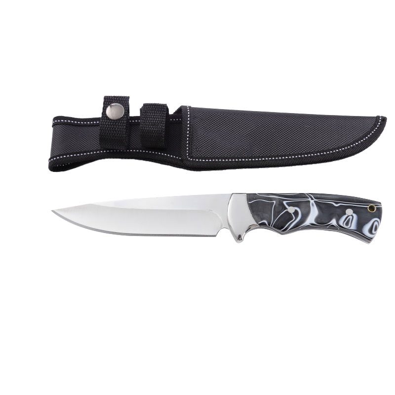 Xtreme | 12″ Hunting Knife – Fixed Blade with Marble-Effect Resin Handle (XTR-HKN062) Fixed Blade Knife Canadian Distributor