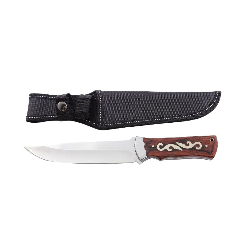Xtreme | 16″ Hunting Knife – Fixed Blade with Sheath & Wood Handle (XTR-HKN070) Fixed Blade Knife Canadian Distributor