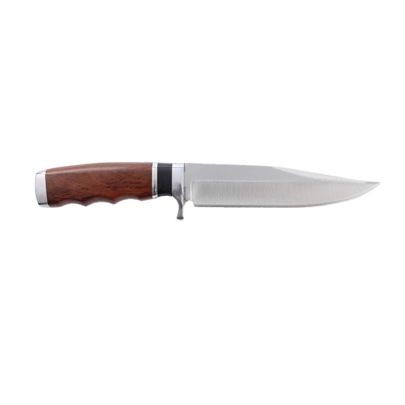 Xtreme | 12″ Hunting Knife – Fixed Blade with Brown Wood Handle & Sheath (XTR-HKN073) Fixed Blade Knife Canadian Distributor