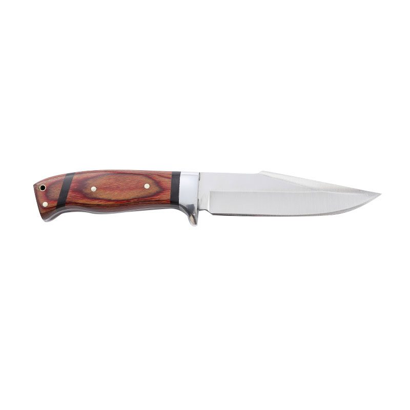Xtreme | 11.14″ Hunting Knife – Fixed Drop Point Blade with Wood Handle & Sheath (XTR-HKN075) Fixed Blade Knife Canadian Distributor