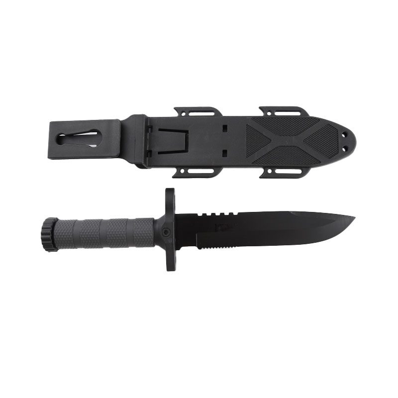 Xtreme | 12.5″ Survival Hunting Knife – Locking Blade with Compass, Fire Starter & ABS Sheath (XTR-HKN096/7) Fixed Blade Knife Canadian Distributor