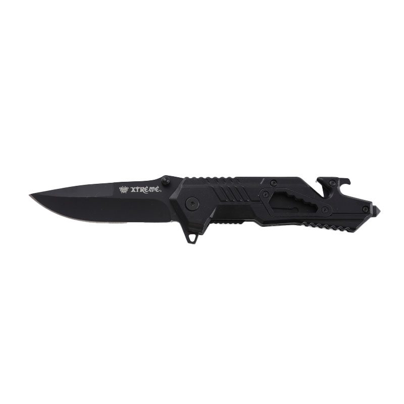 Xtreme | 8.07″ Tactical Pocket Knife – 7CR17 Titanium-Coated Blade with Multi-Tool Functions (XTR-HKN107) Folding Knife Canadian Distributor
