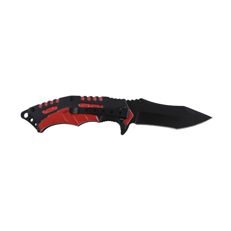 Xtreme | 8.39″ Hunting & Pocket Knife – Black Titanium Folding Blade with Wire & Liner Lock (XTR-HKN126) Folding Knife Canadian Distributor