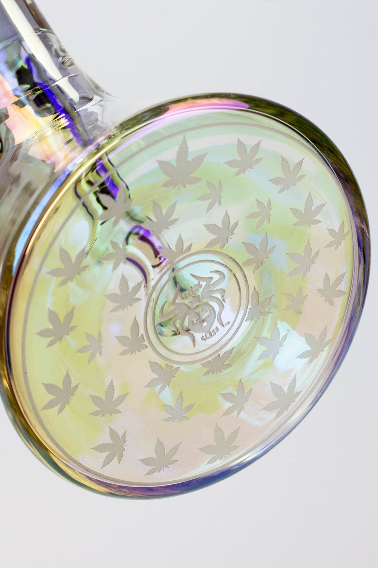 13" XTREME Glass / 7 mm / Electroplated Glass beaker Bong Glass Bong Canadian Distributor
