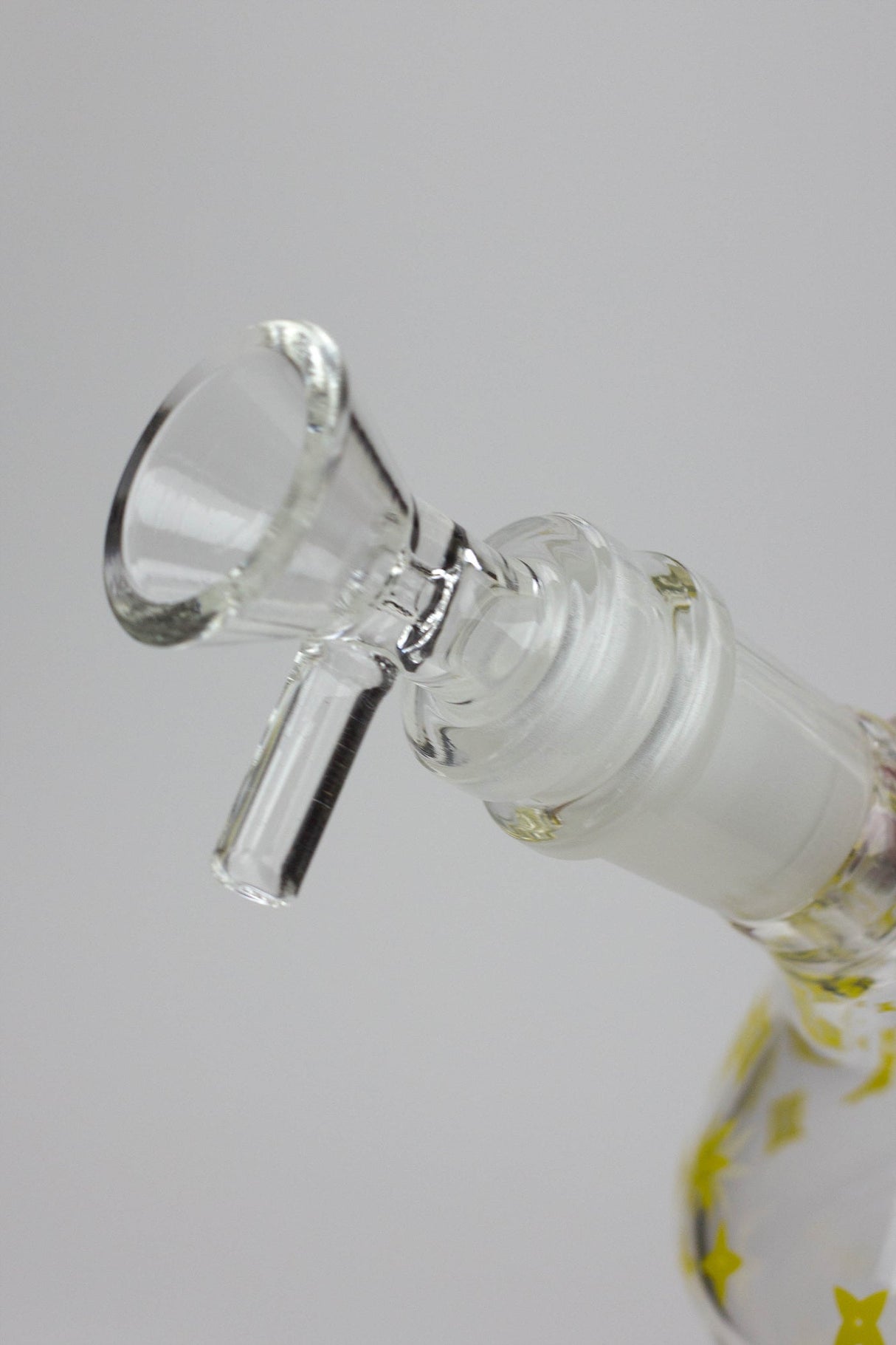 8" Gorilla glass water bong-8" Glow in the dark Glass Bong BANKA