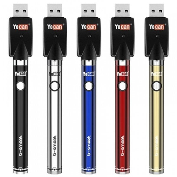 Yocan - b-smart slim pen with USB charger Box of 10 510 Battery ONE