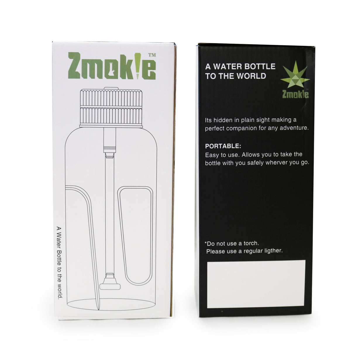 ZMOKIE Water bottle bong Resin · Silicone · Plastic Bong Xhaal Inc