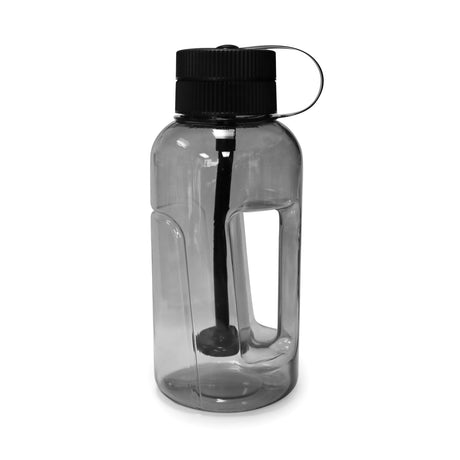 ZMOKIE Water bottle bong Resin · Silicone · Plastic Bong Xhaal Inc Black