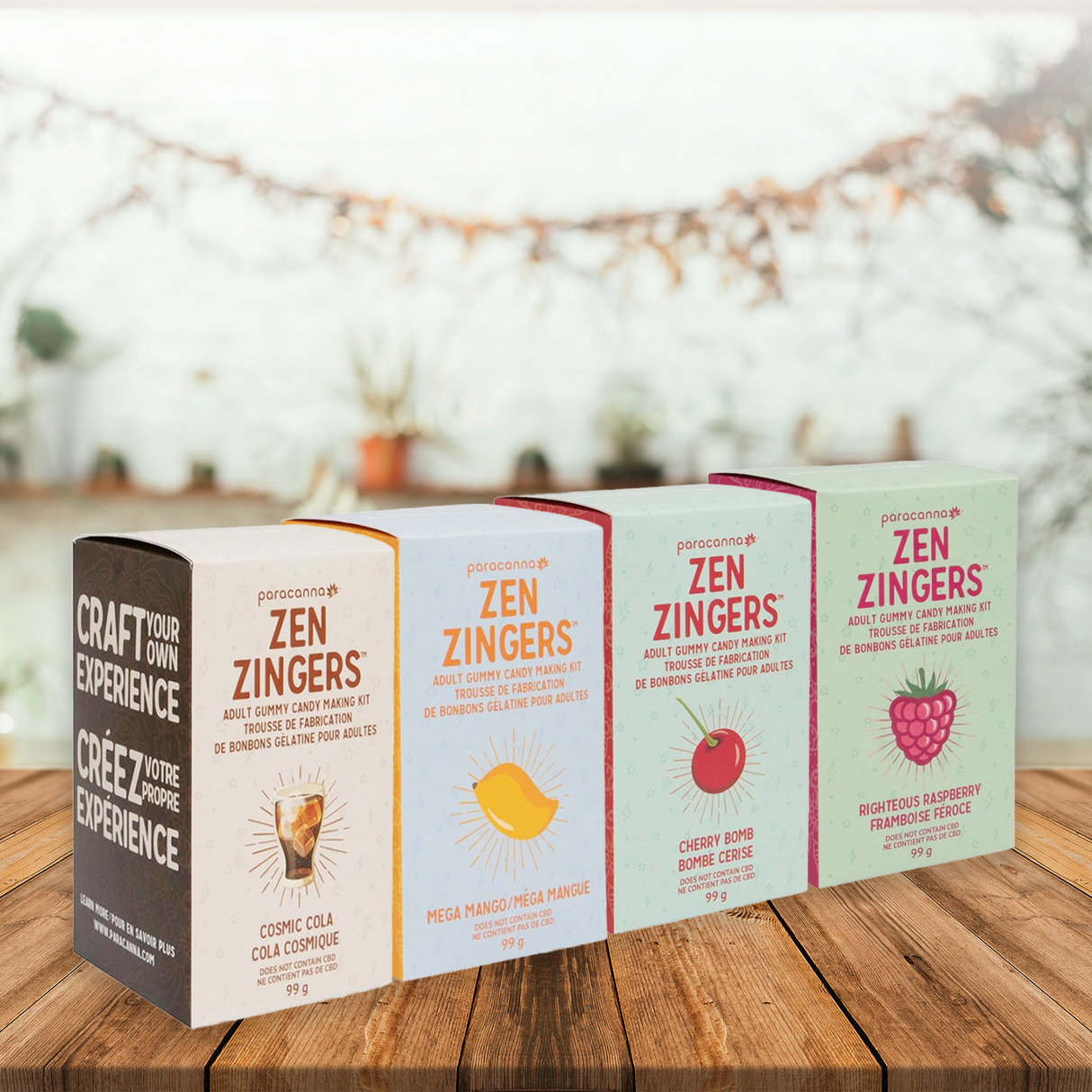 Zen Zingers™ Edibles Gummy Making Kit Edible Mix Paracanna Foods Inc.