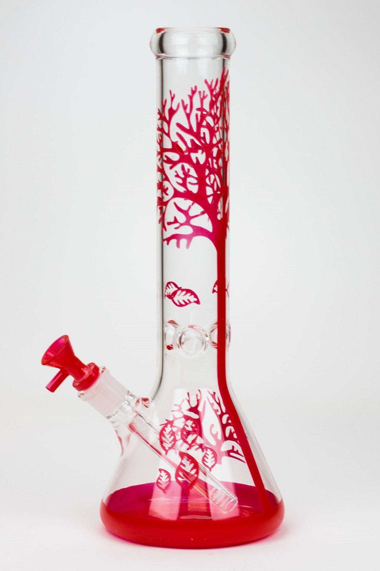 14" Tree of Life classic beaker glass bong Glass Bong Canadian Distributor