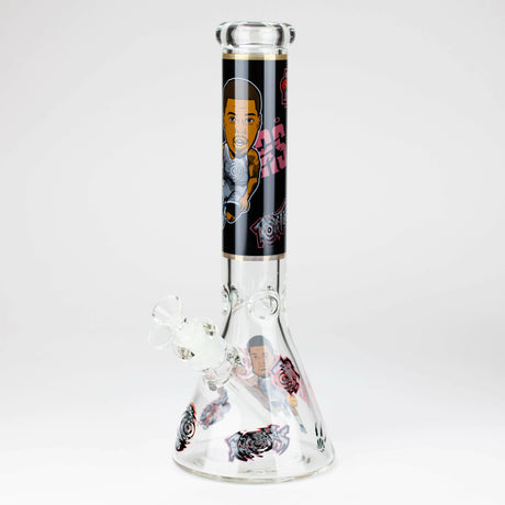 14" TO Champions 7mm glass water bong Glass Bong JJ Distribution TC 6