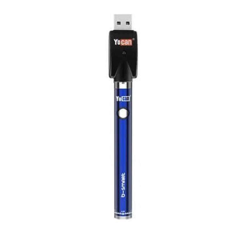 Yocan - b-smart slim pen with USB charger Box of 10 510 Battery ONE Blue