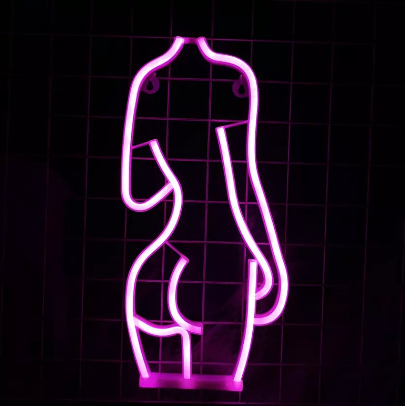 LED Neon Signs - Love Collections Flag · Sign Every Weekend Bikini_Option B_8"W x 17"H