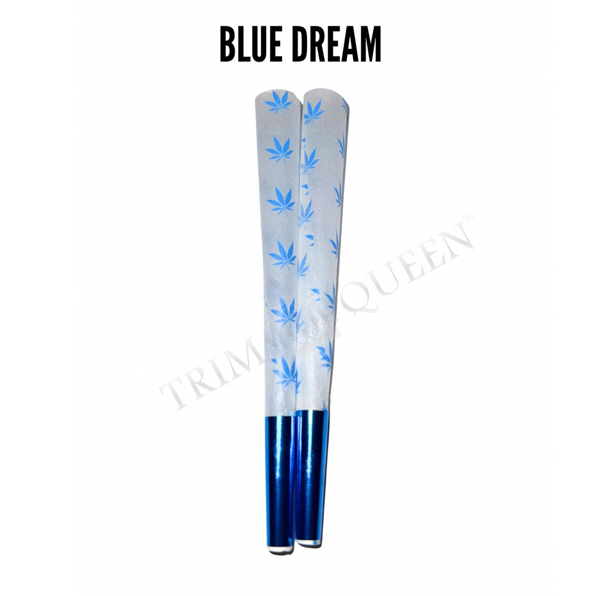 TRIM QUEEN | KING SIZE TOKE CONES-8 CONES Pre-rolled Cone (Display Pack) Trim Queen BLUE GANJA DREAM
