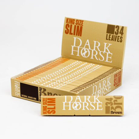 Rolling Paper DARK HORSE King size slim BROWN King Size BANKA