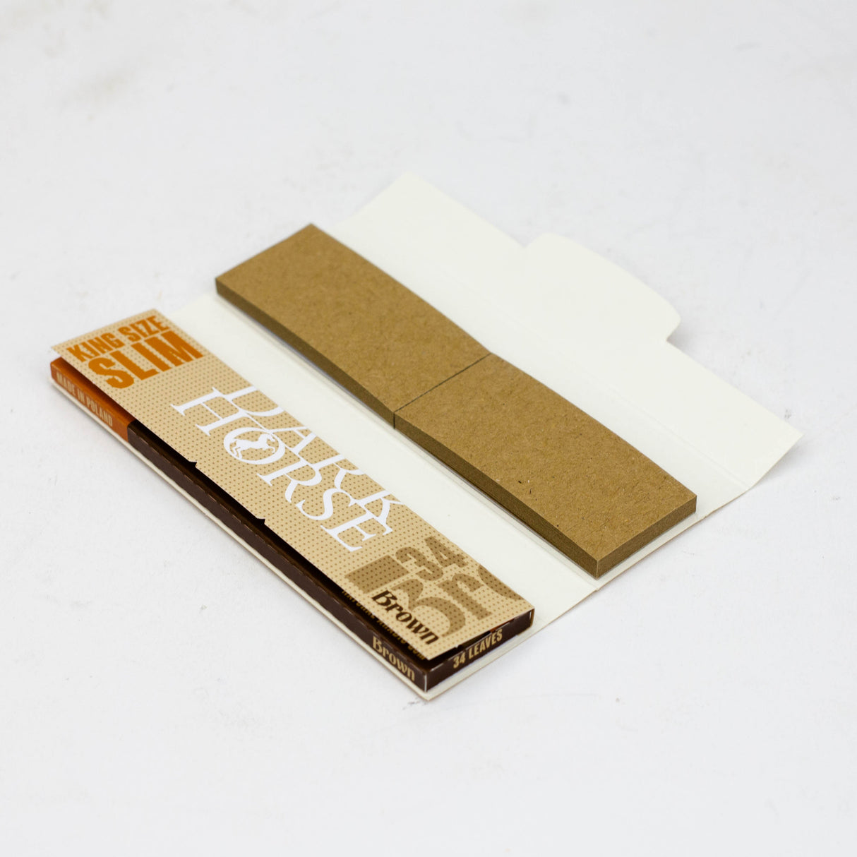 Rolling Paper DARK HORSE king slim BROWN Paper + Filters King Size BANKA