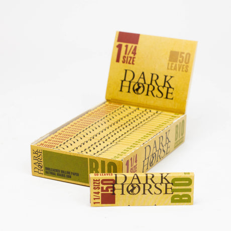 Rolling Paper DARK HORSE 1 1/4 BIO Paper 1 - 1/4" Size BANKA