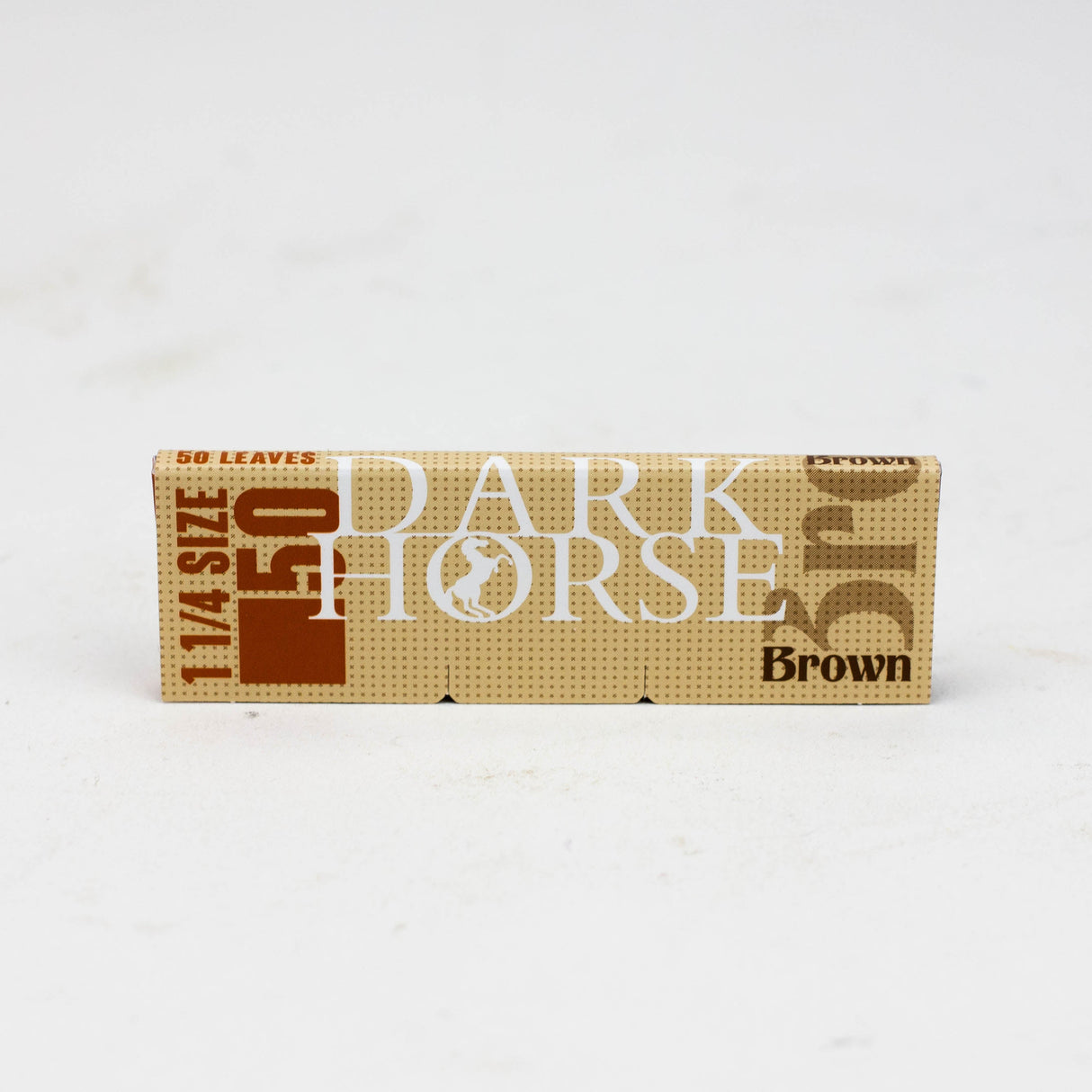 Rolling Paper DARK HORSE 1 1/4 BROWN Paper 1 - 1/4" Size BANKA