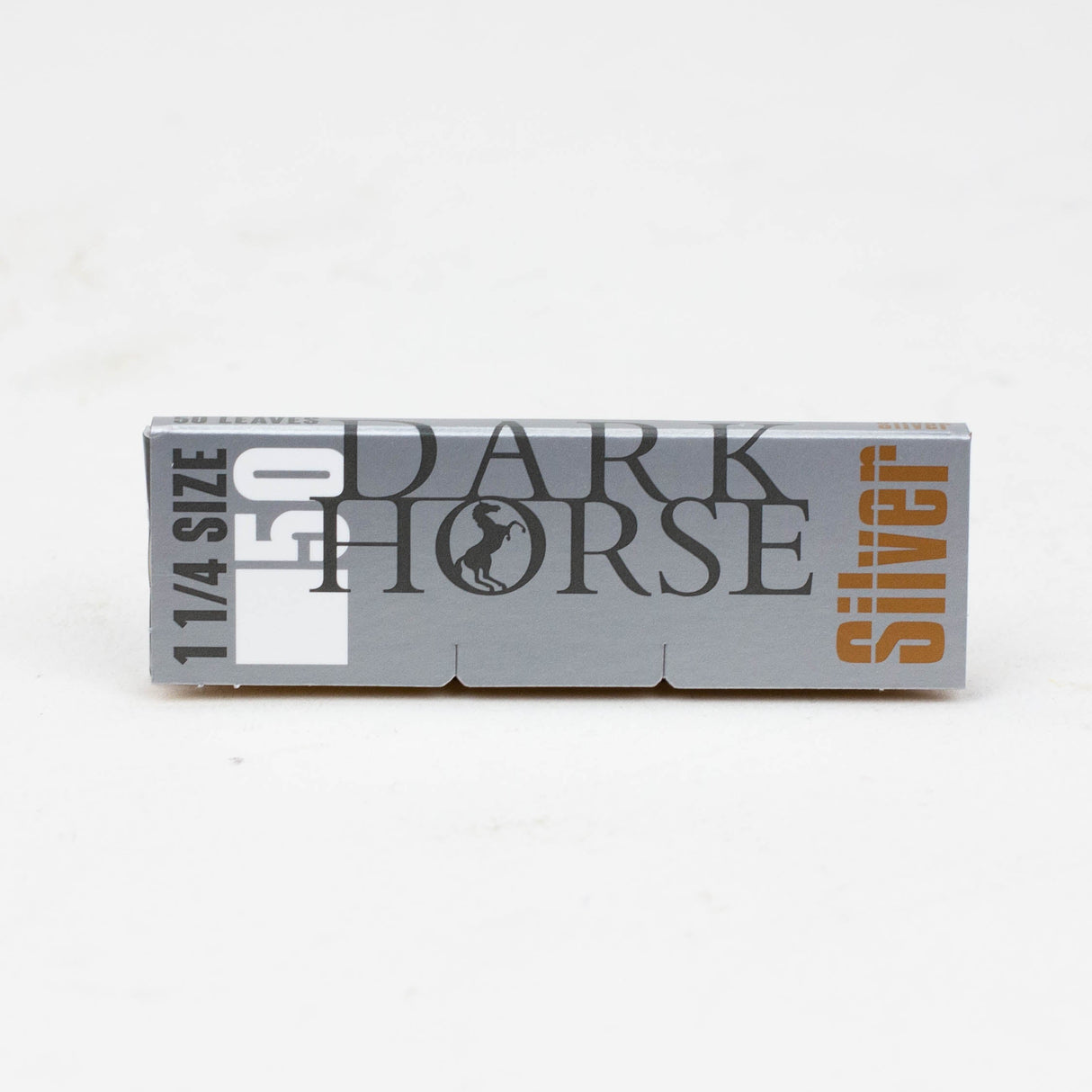 Rolling Paper DARK HORSE 1 1/4 Silver Ultra-thin premium paper 1 - 1/4" Size BANKA