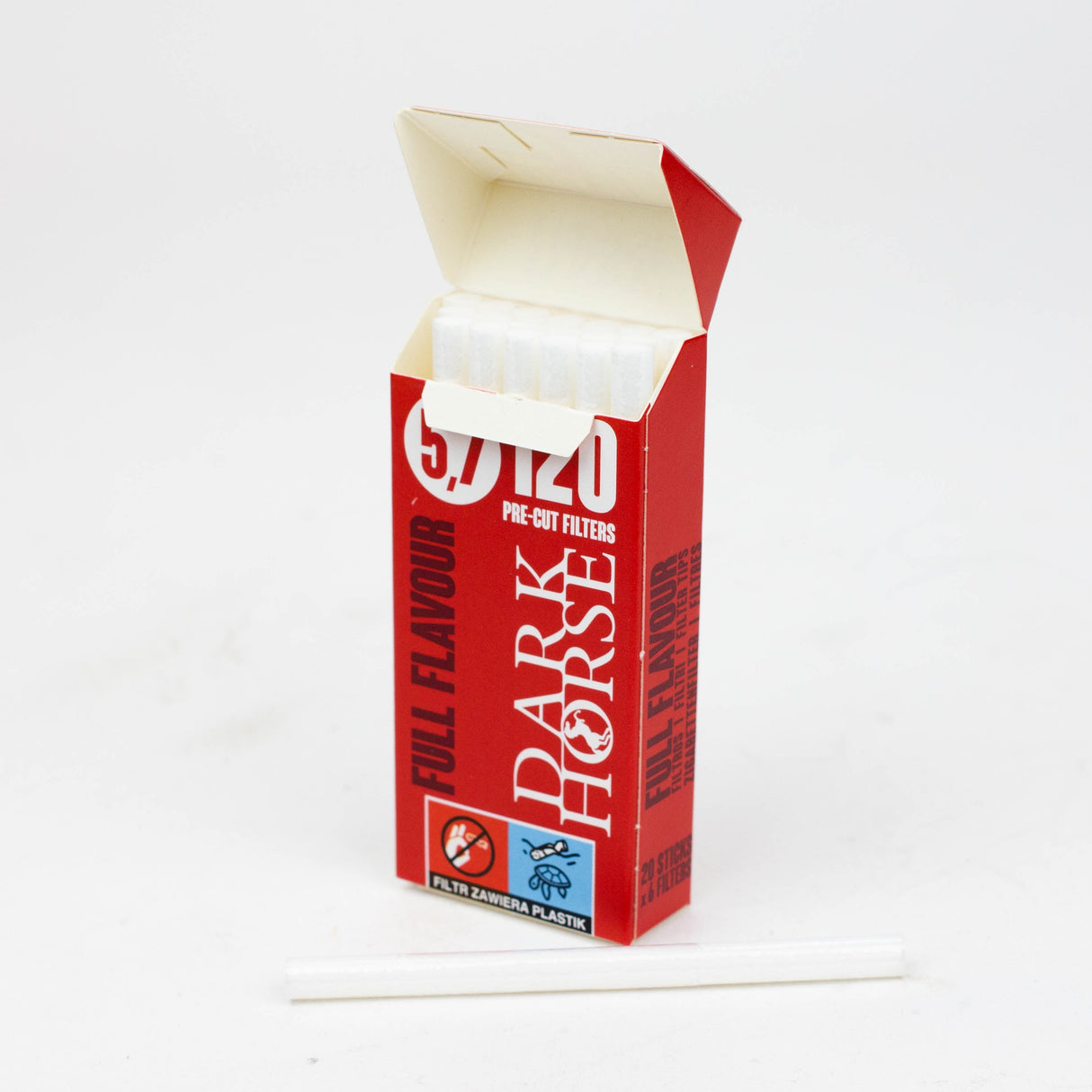 DARK HORSE Full Flavour Pre-Cut Filters Extra Slim 5,7mm Filter Tip BANKA