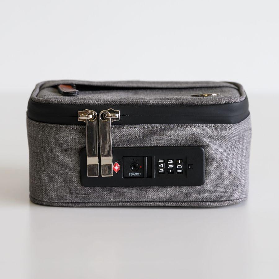 Herb & Mary | Smell Proof Accessories Storage Stash Case w/Integrated Combo Lock (Small) Pouch Herb & Mary