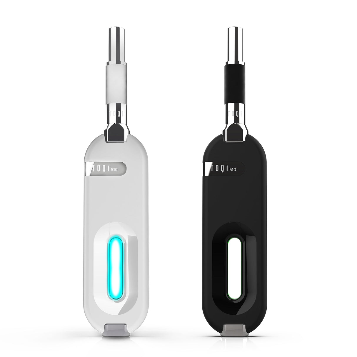 TOQi Dab Bundle: 510 Wireless Vaporizer & Quartz Coil Dab Cartridge - Ultimate Portable Wax Concentrate Vaping Kit with Qi Wireless & USB-C Charging 510 Battery TOQi