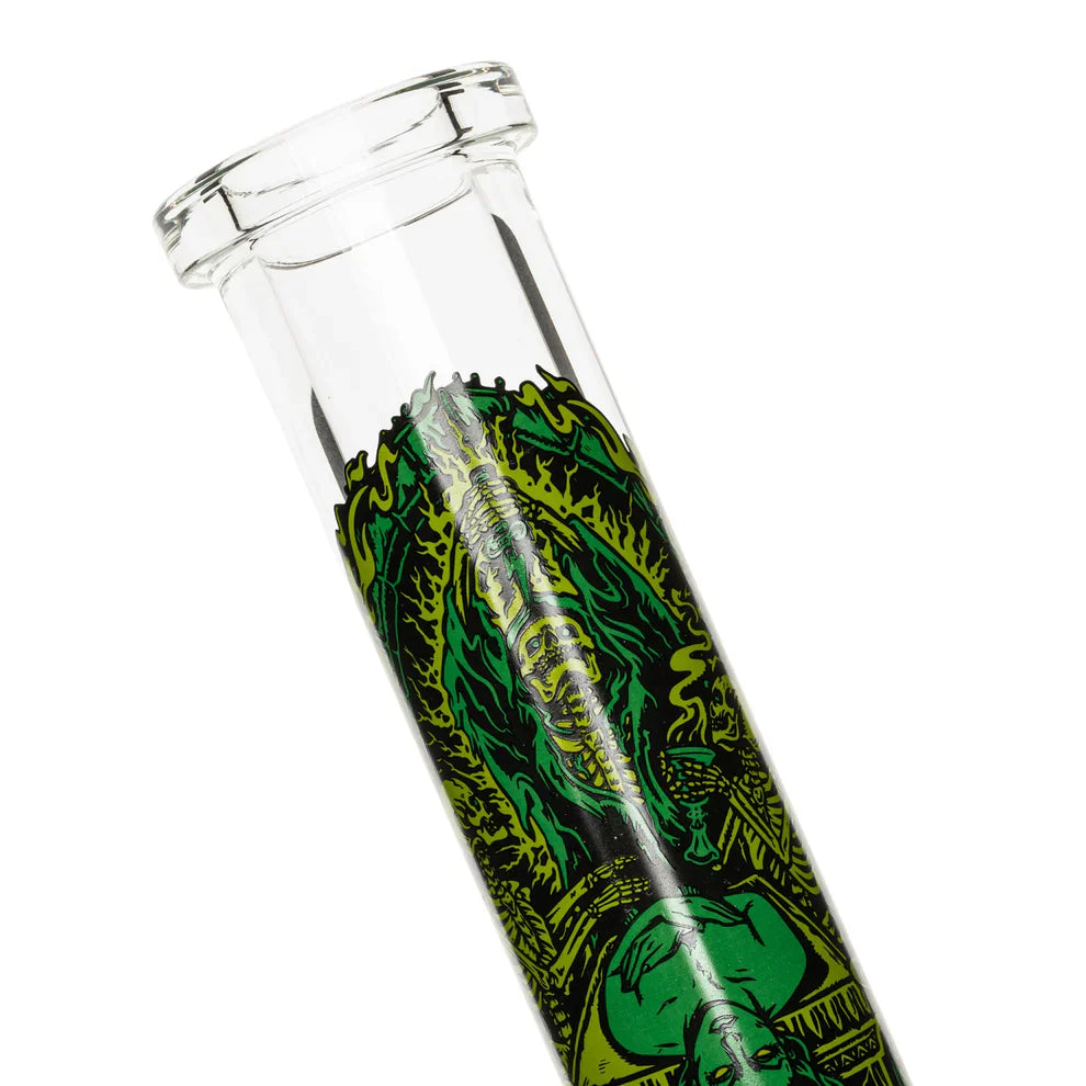 GEAR Premium® | 15" 7mm Thick Sacrifice Beaker Base Water Pipe Glass Bong Smoking Cat Distribution