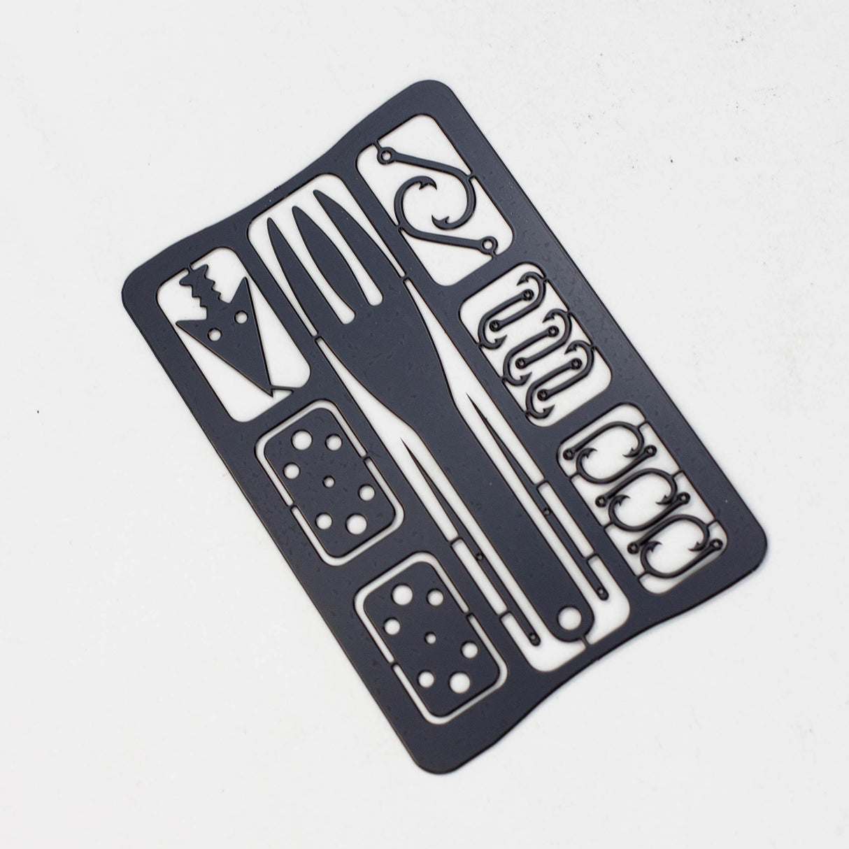 20-in-1 Wallet Multifunction Survival Tool Kit Multi Tool · Accessory Canadian Distributor Black