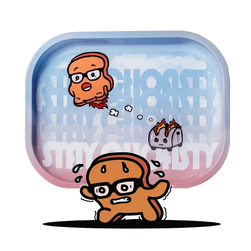 Choast Rolls | 'Stay Choasty' Rolling Tray Tray Choast