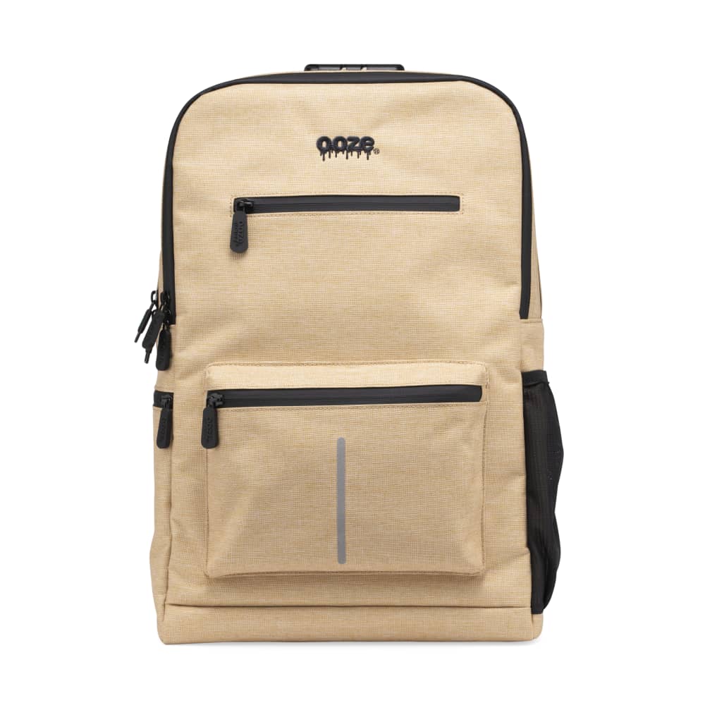 Ooze | Traveler Classic Smell Proof Backpack Bag Cannatron Desert Sand