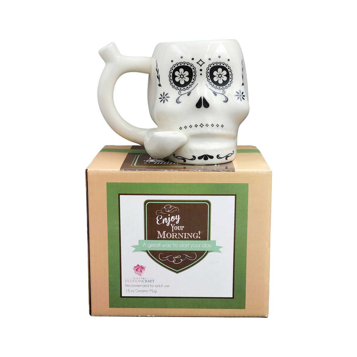 SKULL ROAST & TOAST SMALL MUG Mug Pipe Roast and Toast Gifts