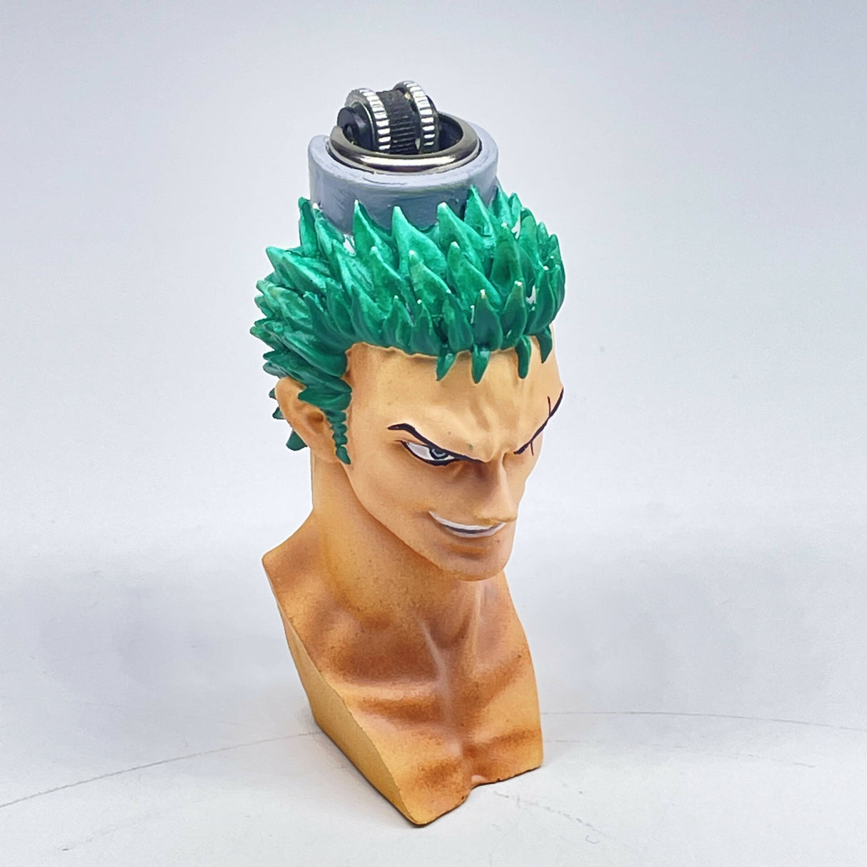 ONE PIECE Zoro Character 3D Lighter Case for Mini Clipper Lighter Accessory MAD LIGHTER SHOP