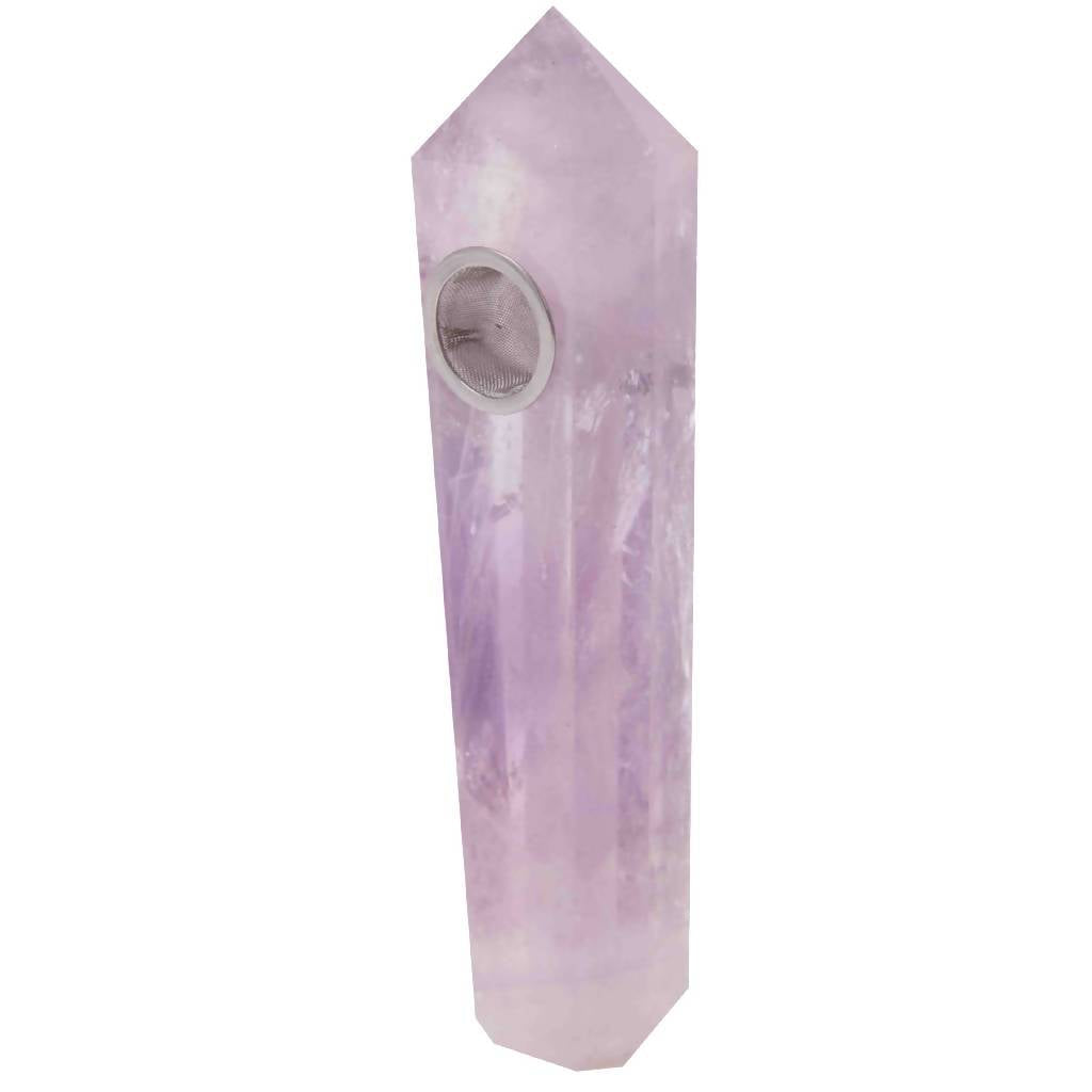 QUARTZ PIPE | AMETHYST Quartz · Stone Pipe Xhaal Inc