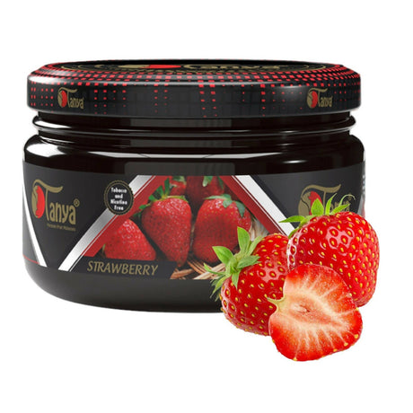 TANYA HOOKAH FLAVOR 250G CAN ZERO NICOTINE- ZERO TOBACCO Flavour Jatiimports LLC STRAWBERRY