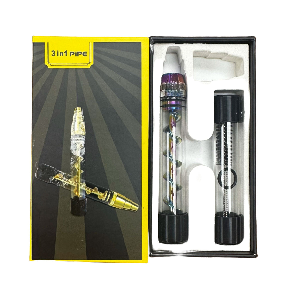 3 In 1 Glass Blunt Blunt Super Supplys Inc