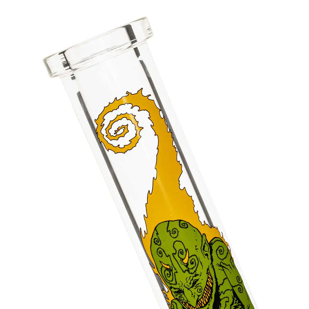 GEAR Premium® | 15" 7mm Thick Goblin Beaker Base Water Pipe Glass Bong Smoking Cat Distribution