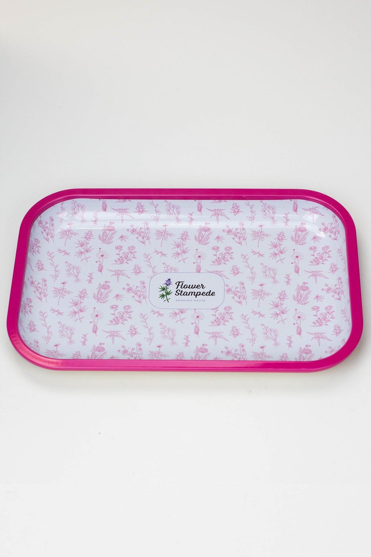 Flower Stampede Signature Floral Pattern Rolling Tray Tray Flower Stampede