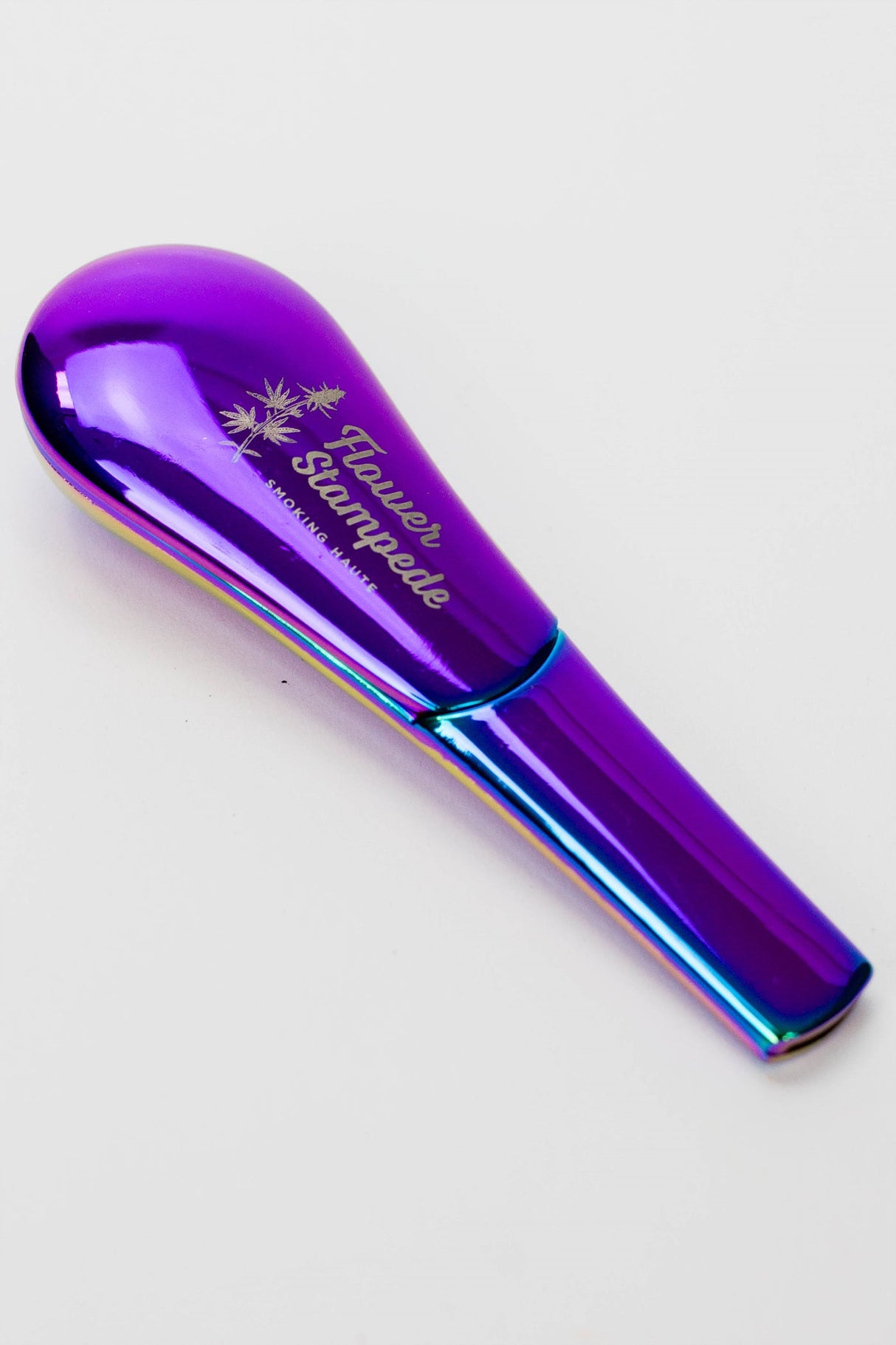 Flower Stampede Magnetic Spoon Pipe Metal Pipe Flower Stampede