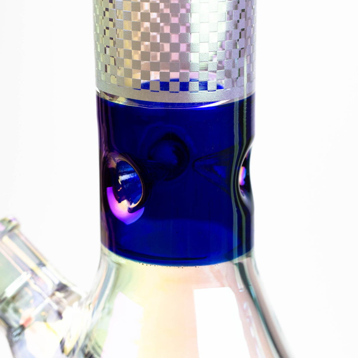 13" Genie electroplated glass beaker bong ( F11 ) Beaker Bong ONE