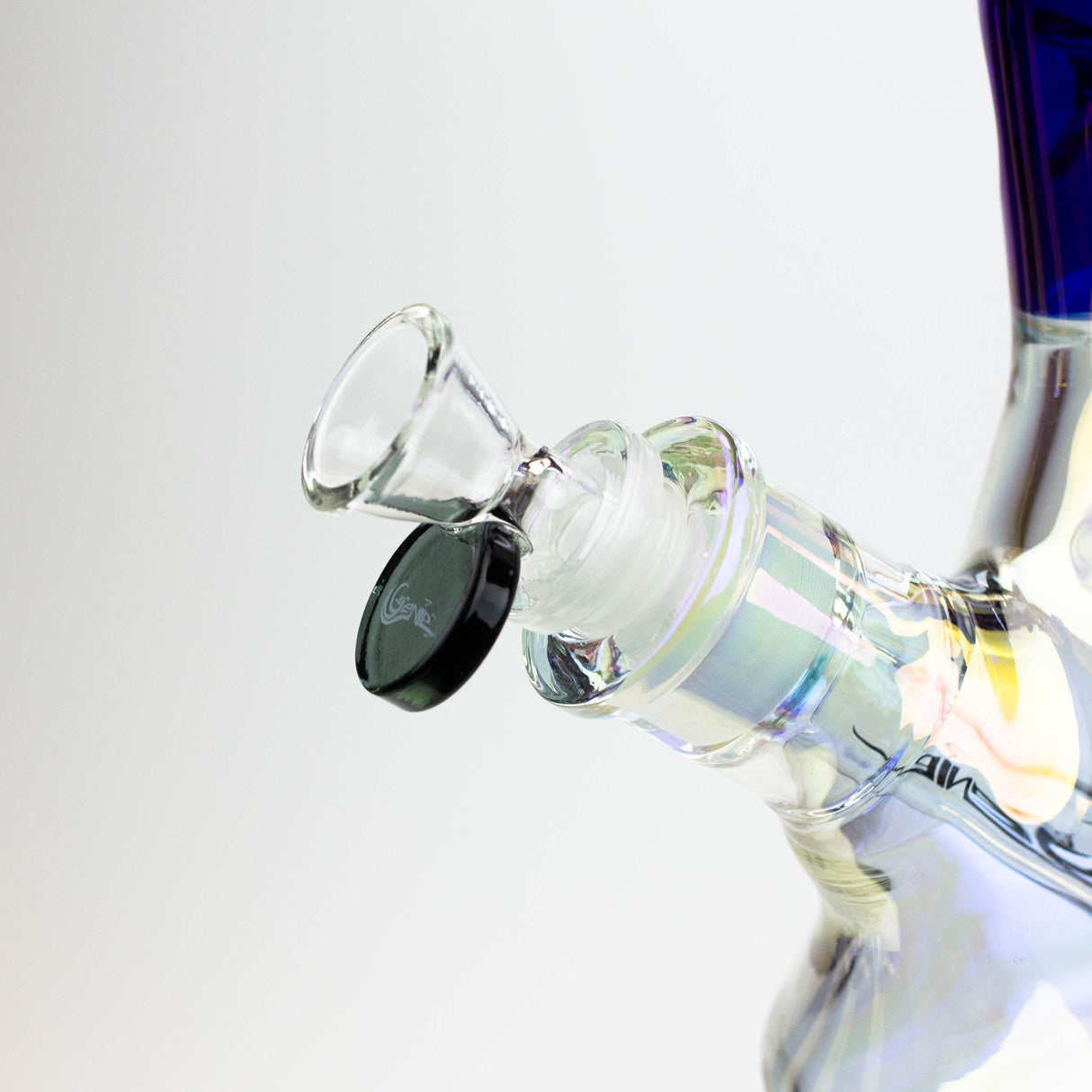 13" Genie electroplated glass beaker bong ( F11 ) Beaker Bong ONE