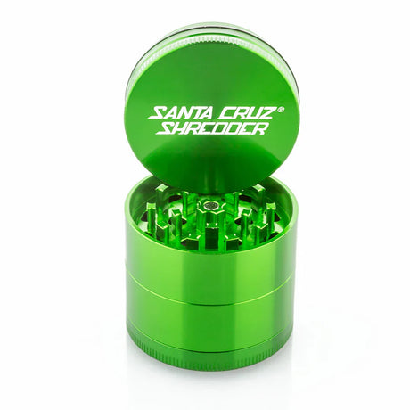SANTA CRUZ SHREDDER | Medium 4-piece Shredder Regular Grinder Cannatron Green