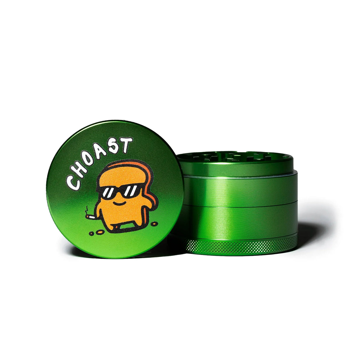Choast | 4pc Aluminum Grinder 63MM Regular Grinder Choast Green