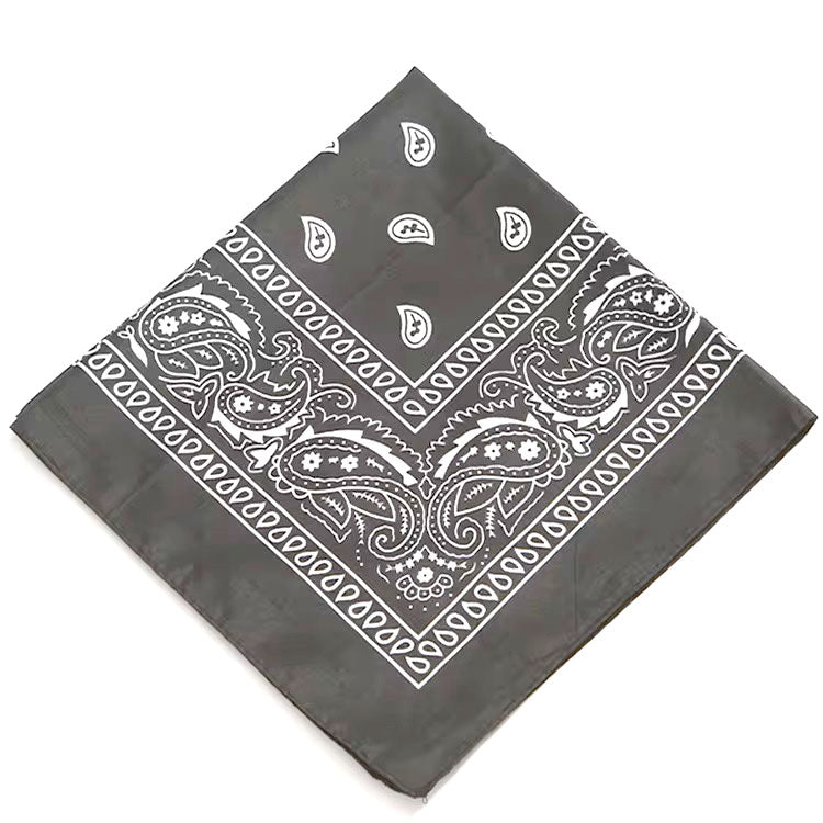 Cotton Bandana 12 display Bandana NIBO Distribution Grey